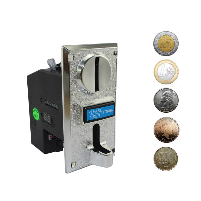 Coin Pusher Machine - Multi Coin Acceptor Electronic Roll Down