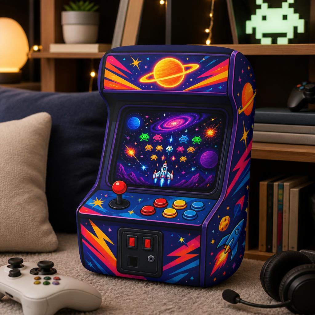 Retro Arcade Cabinet Plush Pil - đánh giá và giá Arcade Game Cabinet
