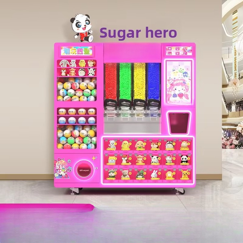 Unmanned Self-Service Three-in - đánh giá và giá Candy Vending Machine