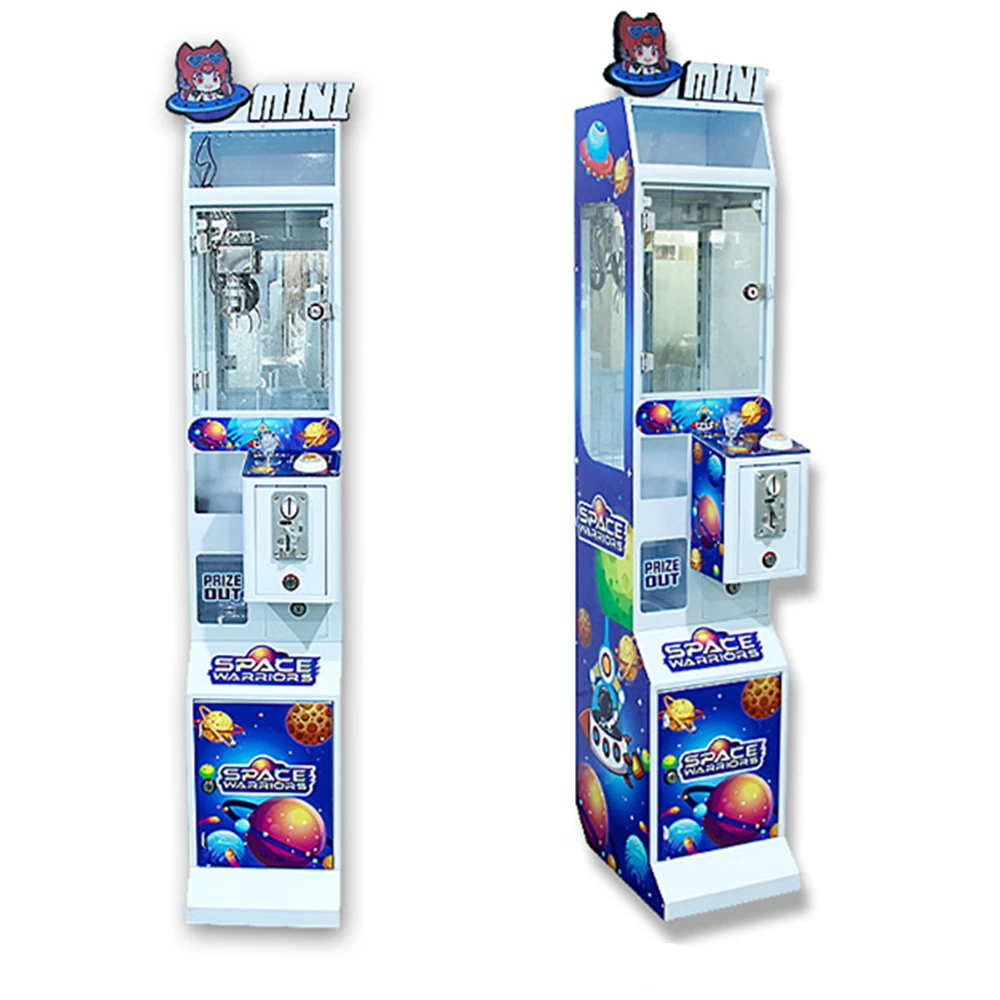 Mega Mini Claw Machine Small T - đánh giá và giá Bill Acceptor Vending