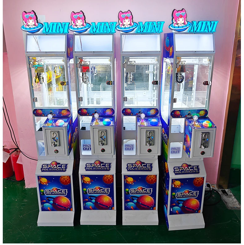 Mega Mini Claw Machine Small T - đánh giá và giá Bill Acceptor Vending