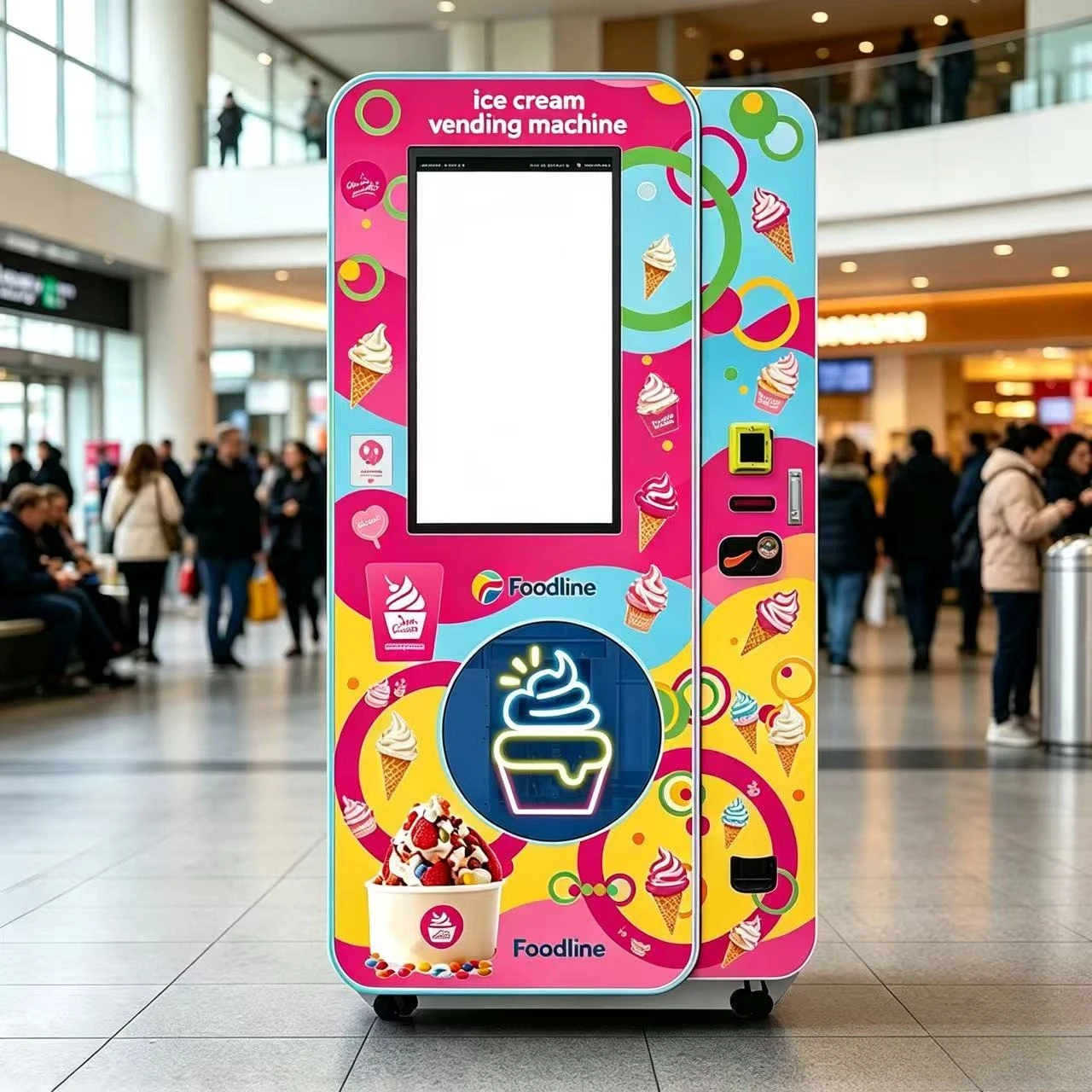 FL Self Service Digital Screen - đánh giá và giá Open Vending Machine