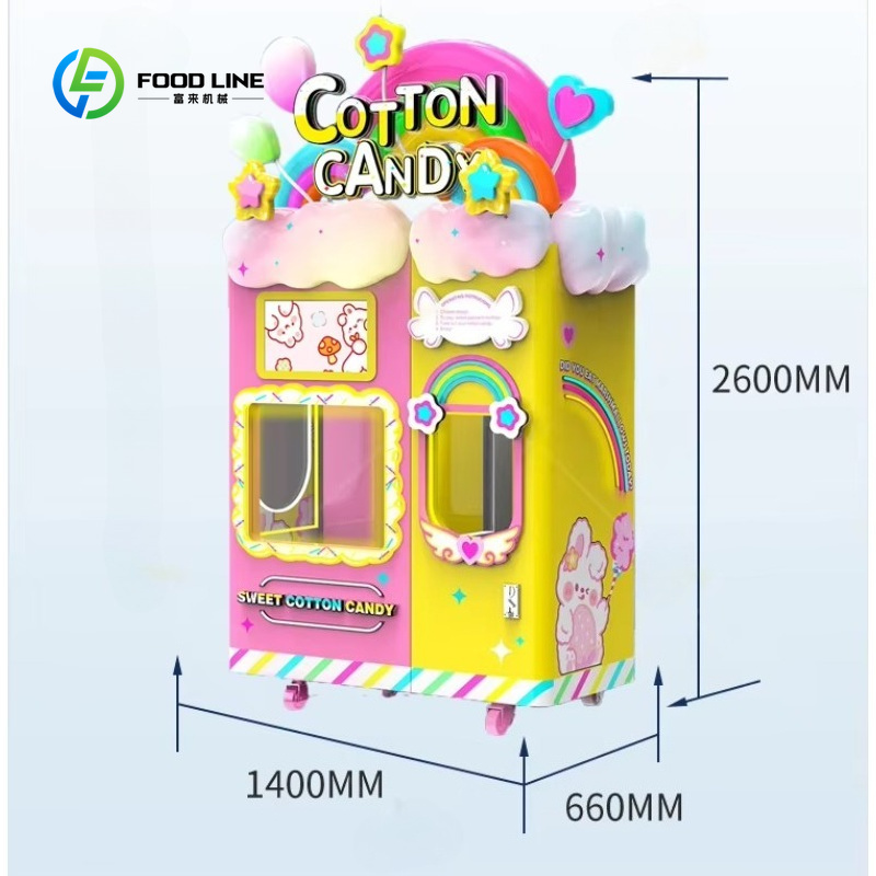 Customized Cotton Candy Vendin - đánh giá và giá Candy Vending Machine